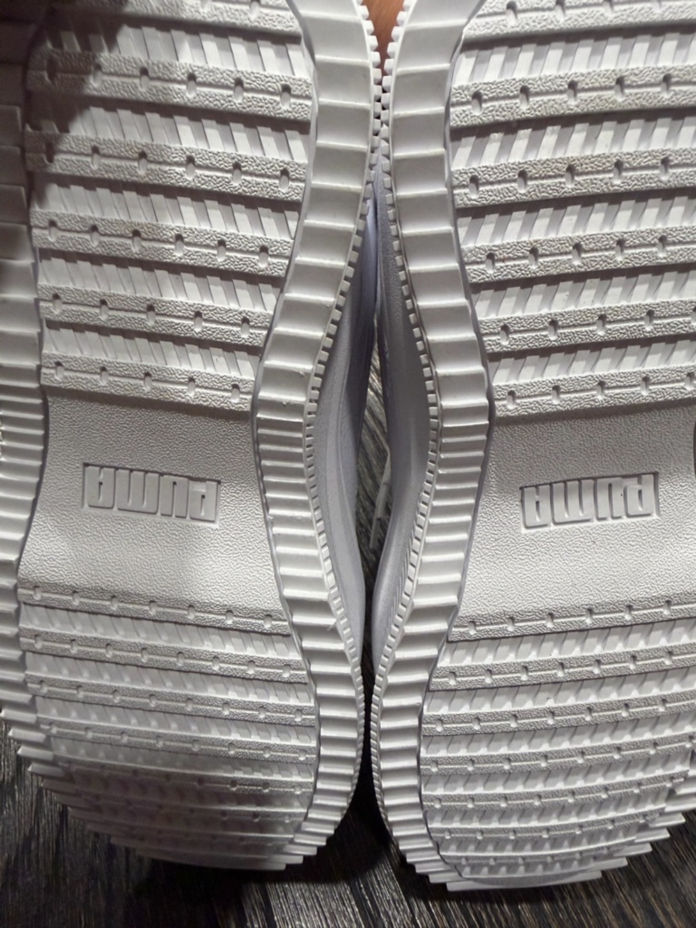 PUMA Mayra Lace Up High Top Womens Off White Sneakers Casual Shoes size 10.5 - Picture 6 of 10